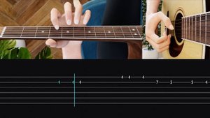 The Last of Us 2 - Ellie "Take On Me" Guitar Tutorial (Tabs) Fingerstyle