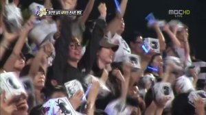 [Clip] 120812 Suzy and Min Went to PSY's Concert last night