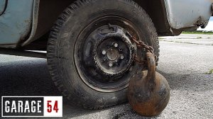 32 кг ГИРЯ к КОЛЕСУ, ЧТО БУДЕТ если ПОЕХАТЬ?