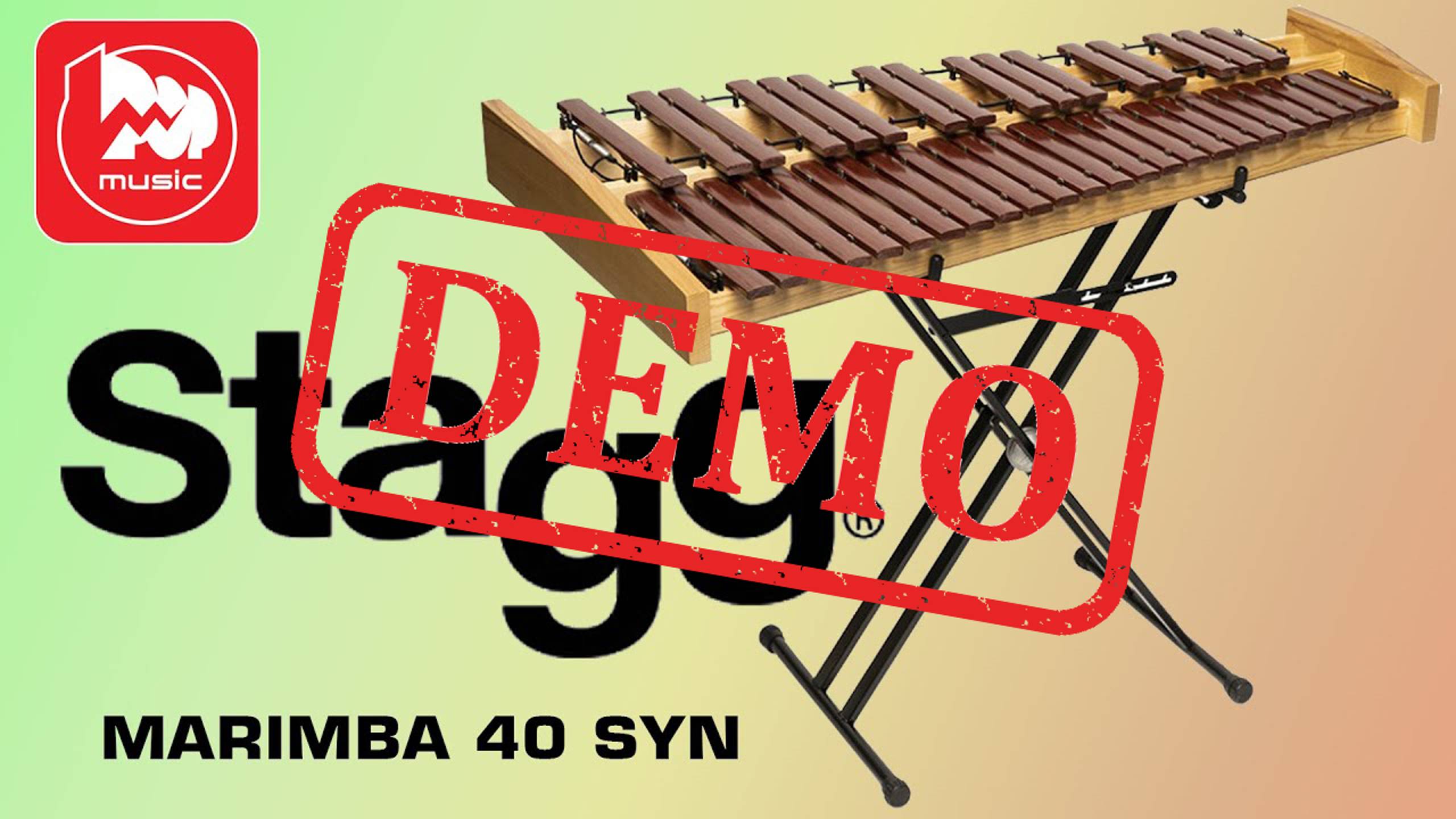 Маримба STAGG MARIMBA 40 SYN - демонстрация звучания