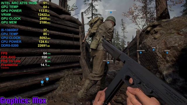 TEST IN 24 GAMES | Intel Arc A770 16GB | 2560x1440 WQHD | 2023