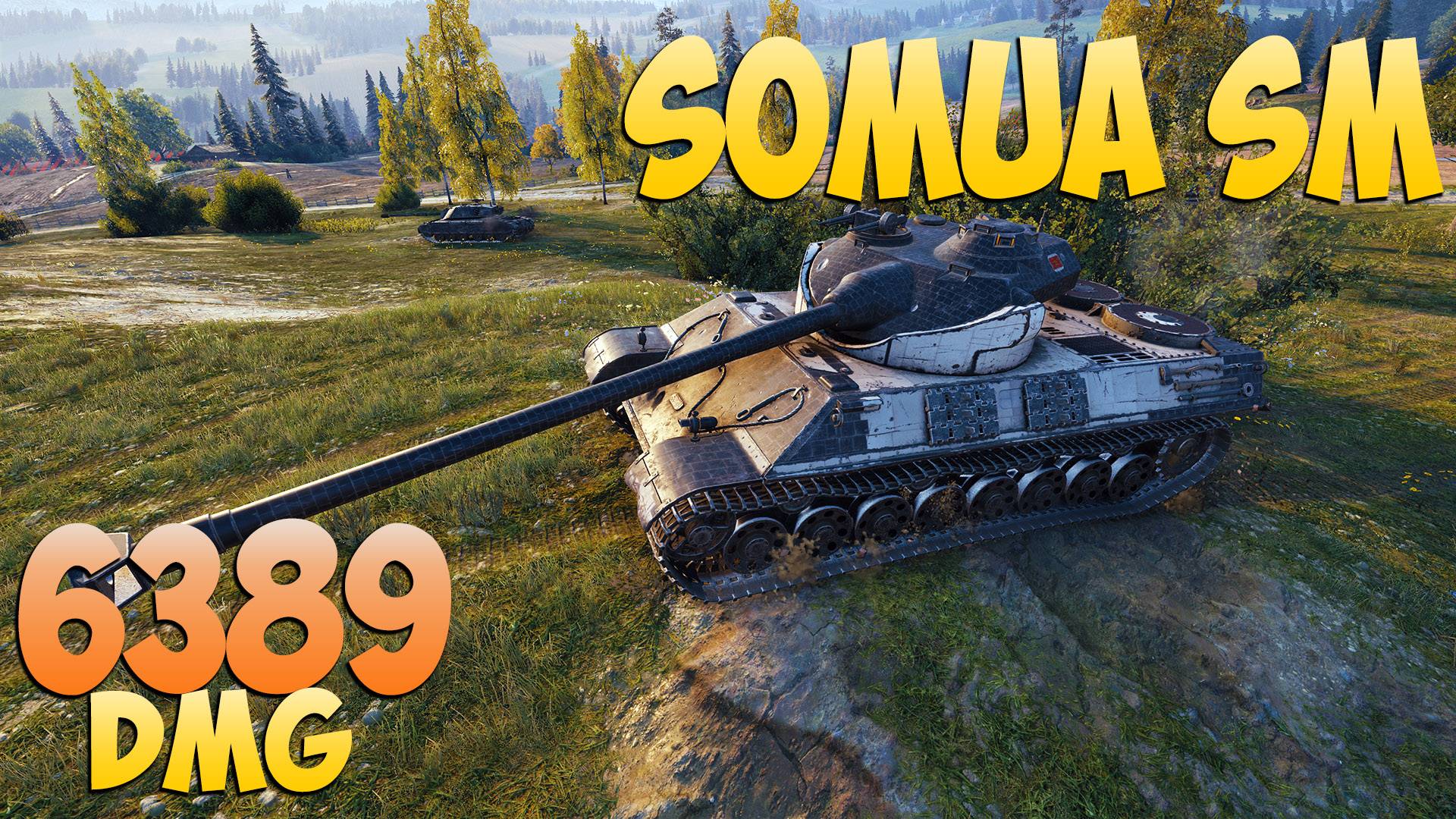 Somua SM - 8 Фрагов 6.3K Урона - Противоречивый! - Мир Танков