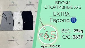 Бронь! 950-052 #1763 Брюки спортивные х/б Экстра Всесезон Европа