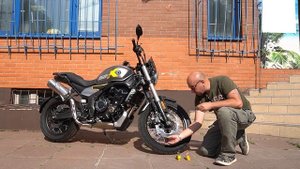 Мотозамок на диск от Veison