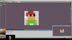 57. Drawing 8x8 pixel art character. PIXEL ART Master Course