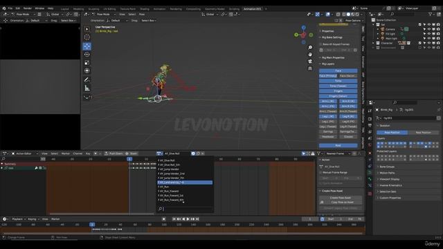 02 - Planning Your Shot For NLA. BLENDER COMBINING COMPLEX ANIMATION with NLA