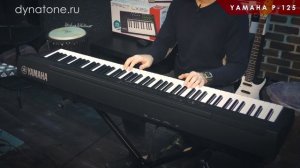 Обзор цифрового пианино YAMAHA P-125