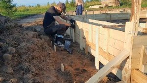 Строим себе одноэтажный дом. Часть 1. Фундамент.  Переезд из города в пригород.