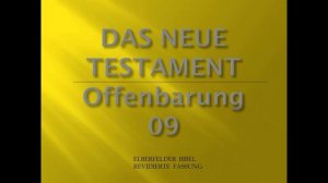 Offenbarung 9 - Elberfelder Bibel