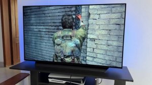 LG OLED C2 + The Last Of US PS5 Slim Gameplay 4K 120hz HDR FPS Test (Best Oled Gaming TV)