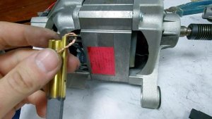 Установка щёток без пайки. на стиральную машинку.