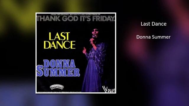 Donna Summer  'Last Dance'
