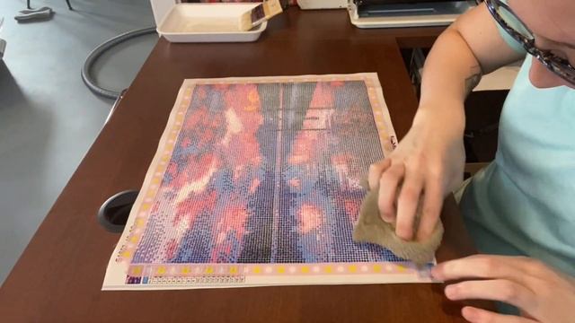 Diamond Painting - Sceller une toile avec Mod Podge Lustré смотреть онлайн