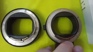 Переходник для Камеры R/RP/R6/R5 за 3 тр для объективов EF/EF-s. Сравнение с оригиналом.