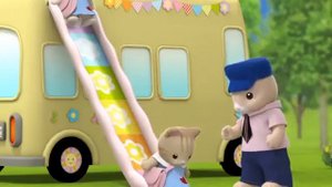Мультик Sylvanian Families#11 Школьный автобус