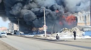 23-03-2023.      Пожар в Еткуле 23 марта 2023 года.