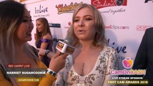YNOT Cam Awards 2018 Red Carpet with Kaiia Eve