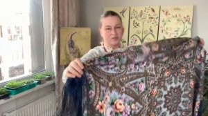 Как носить и выбирать Павловопосадские платки | часть 2