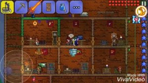 Showing my Terraria house