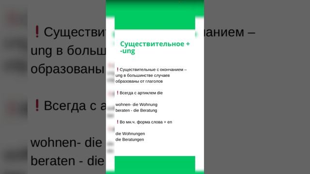 Как быстро запоминать немецкие слова A1, A2, B1
