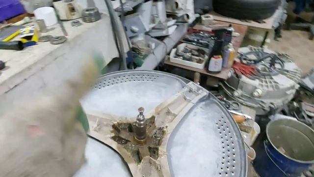 Candy. Канди замена подшипников. Обзор стиральной машинки. смотреть онлайн