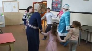 Дед мороз и снегурочка с УМВД России по Томской области города Северск и БФ "Рука помощи"