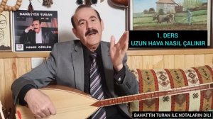 1.UZUN HAVA NASIL ÇALINIR -MEKTUP SELAM SÖYLE BENDEN SILAYA#nota #halkmüziği#solfej#müzik#türkü