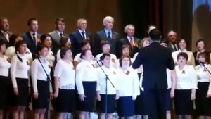 выступление хора учителей