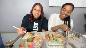 Sushi Mukbang | How I Met My Best Friend | This is life with Amber