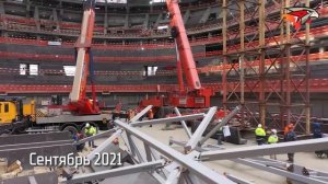 НОВАЯ АРЕНА В ОМСКЕ: ИТОГИ 2021 ГОДА | Строительство «Арены Омск» | Новый дом Авангарда