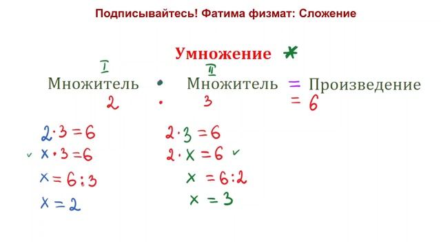 Умножение смотреть онлайн