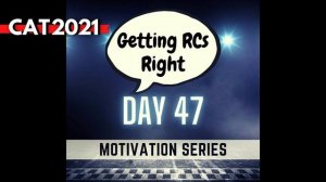 DAY 47 || CAT 2021: Sprint to Last 50 Days Strategy for CAT Exam (Motivation Series for CAT 2021)