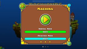 Прохождение третьего уровня в Geometry Dash World