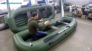 Гребная лодка длиной 350 см - Кому нужна такая ПВХ лодка? Вариант для туризма и рыбалки