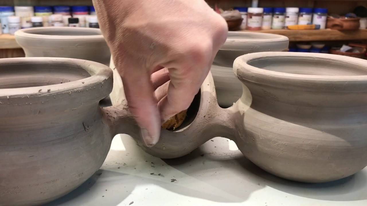 🍯 Квадрокоптер из Глины Короткое видео Гончарная школа Волшебство керамики