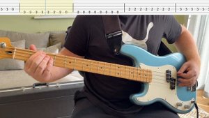 Green Day - Wake Me Up When September Ends (Bass Cover with Tabs)