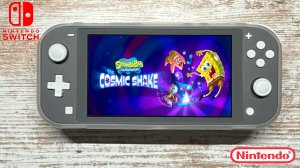 SpongeBob SquarePants: The Cosmic Shake Nintendo Switch Lite Gameplay