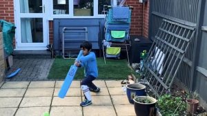 5 year old Kian learning to play cricket | CRICKET WITH KIAN SHARMA