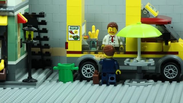 Lego Bank Robbery - Tunnel