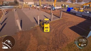 Hangar Construction #4 Foundation Concrete (Timelapse) Construction Simulator 2022 Airport DLC