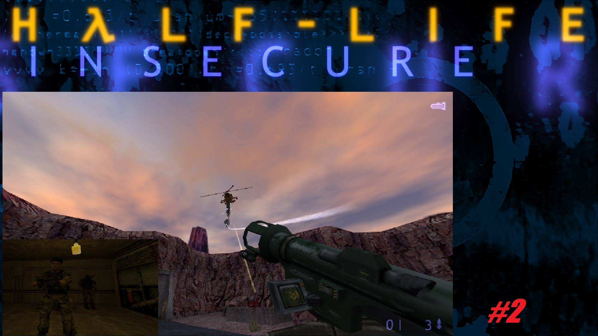 Half Life   1 Mods .Half life insecure Апдейт глав 1- 4 .Прохождение часть 2