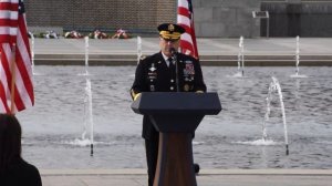 Gen  Mark Milley delivers remarks at Bob Dole memorial