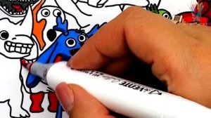 Garten of Banban 5 New Coloring Pages / How to Color All Monsters and Bosses