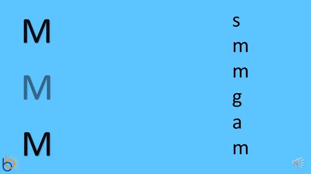 The Letter M  Lets Learn Letters