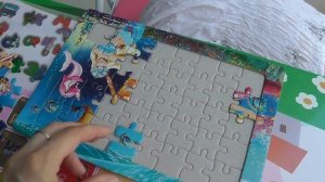 Пазл Барби Русалка чем заняться с детьми Puzzle Barbie Mermaid