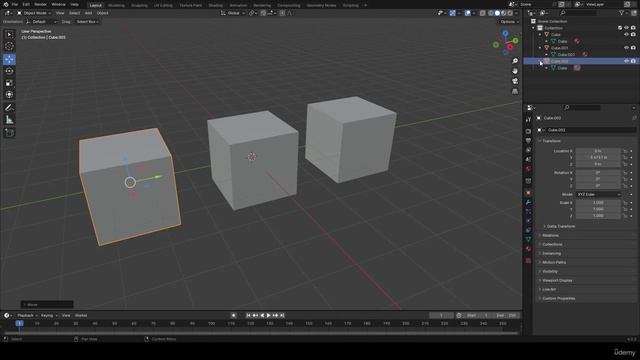 16 - Duplicate vs Linked Duplicate. Blender Beginners Course by Mr Rigged