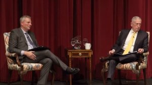 "Democracy at home and abroad" with James Mattis