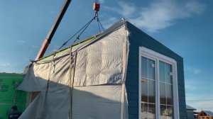 Монтаж модульного дома за 1 980 000 рублей | «Канада» 60 от DP Module