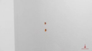 Кронштейн Белый для 2-х рядных карнизов для штор на скошенные окна, отступ от стены 15 см