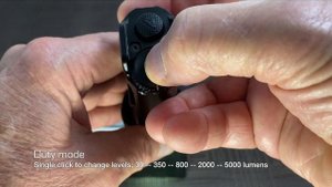 Fenix TK35UE V2.0 Flashlight Operational Demo Video